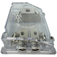 Sky High Car Audio 1/0 to 4 Gauge ANL Fused Distribution Block Waterproof