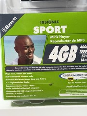 MP3 Player INSIGNIA Sport NS-4V17B Bluetooth 4GB + MicroSD Slot Blue-SEALED