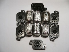 IN-12A IN12A Nixie Tubes + Sockets NEW NOS USSR 100% Tested 6 pcs or more