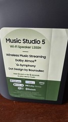Samsung – Music Studio 5 Smart Speaker 2.0 Ch, Q-Symphony, WiFi and Bluetooth…