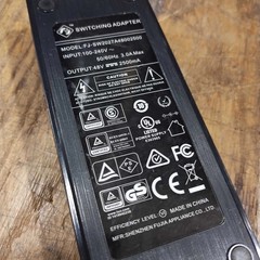 FUJIA FJ-SW2027A48002500 48V 2.5A 120W 4-PIN SWITCHING AC ADAPTER POWER SUPPLY