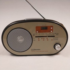 Emerson AM FM Weather Band Radio RP1103 tested and works AC or battery power