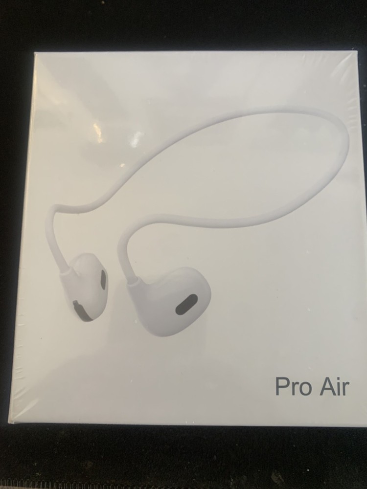 Pro Air Wireless Bluetooth/Wireless Neckband Earbuds In Ear Double White