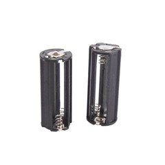 Battery Holder For 3 x 1.5V AAA Batteries Cylindrical Case For Flashlight Torch
