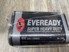 13 Eveready 1209 Zinc-Carbon Super Heavy Duty Lantern 6 Volts Batteries 4R25X