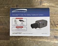 NEW Speco Technologies HTINTT5T Camera – 2 MP Resolution – Lens Not Included