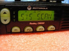 Motorola Radius CM300 Mobile Radio AAM50KQF9AA1AN With Accessories