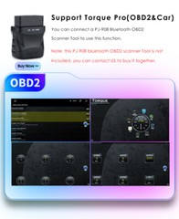 Android 15 Carplay Car Stereo Radio GPS NAVI 4+64GB For Toyota Tundra 2007-2013