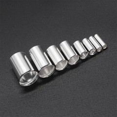 10-100PCS Ferrules Crimp Terminal Wire Connector Kits AWG (8 6 4 2 1/0 2/0)