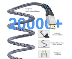2.1 48Gbps 8K HDMI Cable HDMI High Speed Braided UHD HDTV 3D Dolby HDCP eARC HDR
