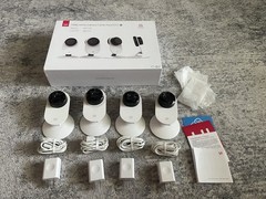 YI 1080p Home Camera Family Pack 4 in 1 WiFi Night Vision 2-Way Audio Open Box