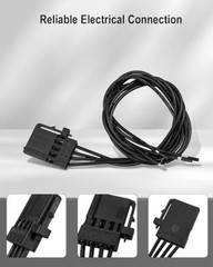 4733242 Tail Light Wiring Harness with Plug Fit for Saab 9-3 4 Door Sedan 2003