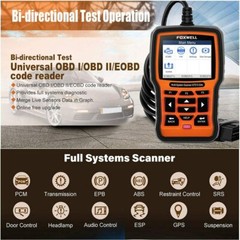 Bidirectional OBD2 Diagnostic Tool Automotive Scanner Car All System Code Reader