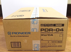 Pioneer PDR-04 Stereo Compact Disc Recorder (Black) – BRAND NEW IN OPEN BOX!
