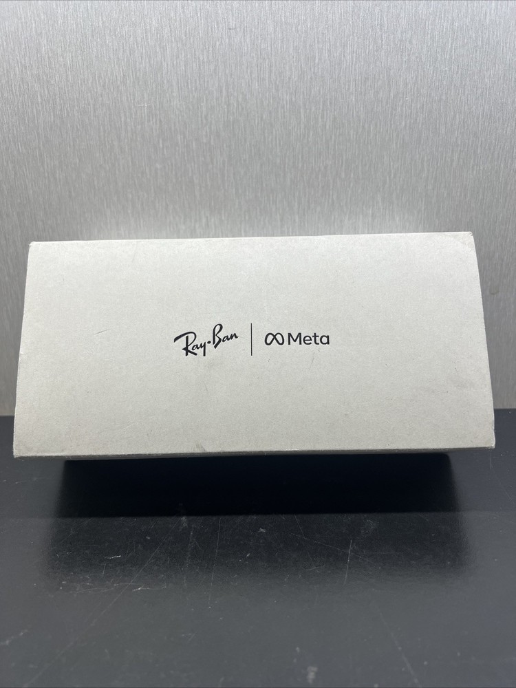 Meta Ray-Ban Wayfarer RW4006 Smart AI Glasses Shiny Black New Sealed Ships Free