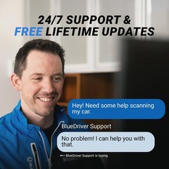 BlueDriver Bluetooth Pro OBDII Scan Tool for iPhone & Android