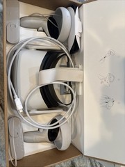 Meta Quest 2 All-In-One VR Headset 256GB With Controllers Tested Working