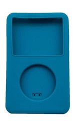 Silicone Case for Apple iPod Classic 5th / 6th / 7th Thin – Solid Colors Black