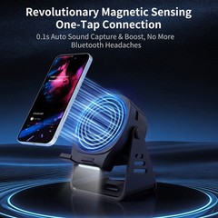 Wireless Induction Speaker 5-in-1 Bluetooth Speaker With Phone Stand