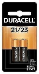 2 Pcs Duracell A23 23A, A23BP, GP23, MN21, 21/23 12V Alkaline Battery