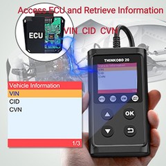 EOBD Code Reader Automotive OBD2 Scanner Car Check Engine Fault Diagnostic Tool
