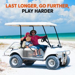 Refurbished LiTime 36V 60Ah Golf Cart LiFePO4 Lithium Battery 2304Wh 120A BMS