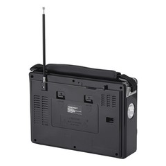 Portable Retro AM/FM/SW 3-Band Radio 4 Colors with Flashlight Bluetooth Boombox