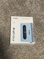 FiiO CP13 Portable Cassette Tape Player w/3.5mm Earphone Jack (White/Black)