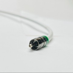 RCA Audio Cable, Solid Copper Core 18AWG, 75 Ohm, Gold Plated Pin, 1ft to 200ft