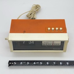 Vintage Panasonic RC-1122 Alarm Clock Flip Number AM Radio 1970’s Japan READ!