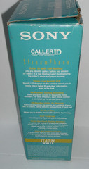 Vintage SONY IT-ID20 White STREAM PHONE Caller ID with Call Waiting Landline