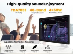 HD 11.5 Inch JOYING QLED 2K Touchscreen Double Din Android Radio for Universal