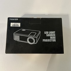 NIB Tenker Mini LED Light Soucre Video Projector 1080p Brand New In Box