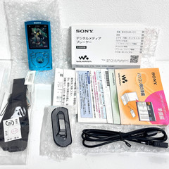 Sony Walkman NW-S764 Hatsune Miku 5th Anniversary Limited Edition Japan Blue