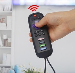 1Pc Silicone Protective Remote Control Cover For Roku TV Remote Holder Glow Case