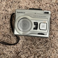 RadioShack CTR-122 Cassette Recorder Handheld Voice Activated