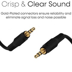 3.5mm Cable Male to Male Stereo Audio Speaker iPad PC Car Auxiliary AUX Cord LOT