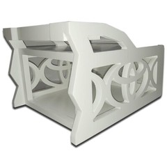RADIO BOX FOR 2 EQUALIZADORES AND 1 RADIO WITH CUSTOM DESIGN ALREADY PAINTED