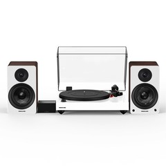Fluance RT83 Vinyl Turntable, PA10 Preamp, Ai41 Powered 5″ Bookshelf Speakers