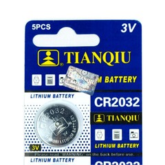 100 PCS CR2032 Lithium Battery 3V Button Cell Batteries-Carded
