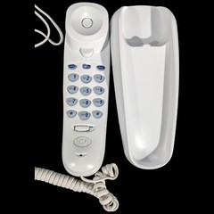 GE Home Phone Hearing Aid Compatible Corded Wall-Mountable Slimline 29253GE1
