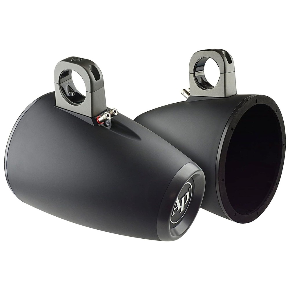 Audiopipe Pair of Black 10″ Compact Directional Tower Speaker Enclosures