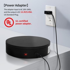 Remote Motorized Electric Turntable Rotating Display Stand Spinning Rotating …
