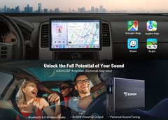 DSP Multimedia Head Unit 10.95″ QLED Android Car Stereo CarPlay Single 1 DIN GPS