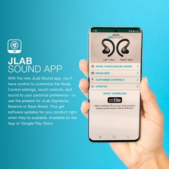 JLab Audio JBuds Air Sport True Wireless Headphones + Charging Case Black