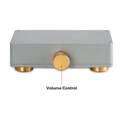Passive HiFi Stereo Preamp Audio Booster Volume Controller for Power Amplifier