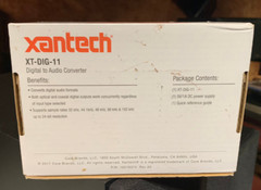 Xantech XT-DIG-11 Digital Audio Converter -New In box