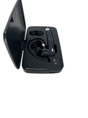 Bluetooth Wireless Ear Hook Headset with Charging Case & Digital Display Black