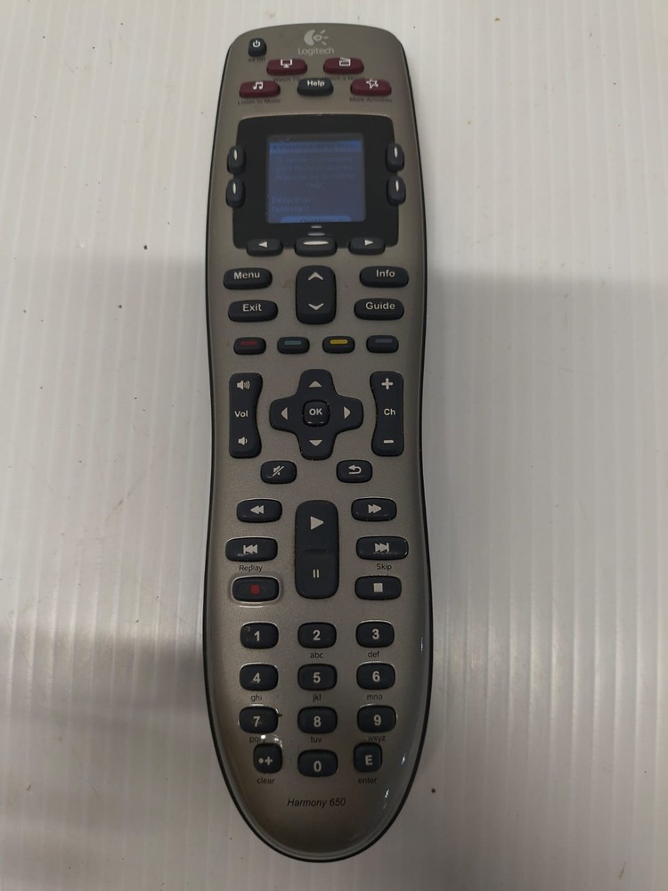 Logitech Harmony 650 Universal Advanced Remote Control FREE SHIPPING