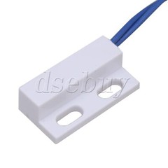 4x Recessed Wired Door Contact Sensor ABS Metal Switch White AC110-220V